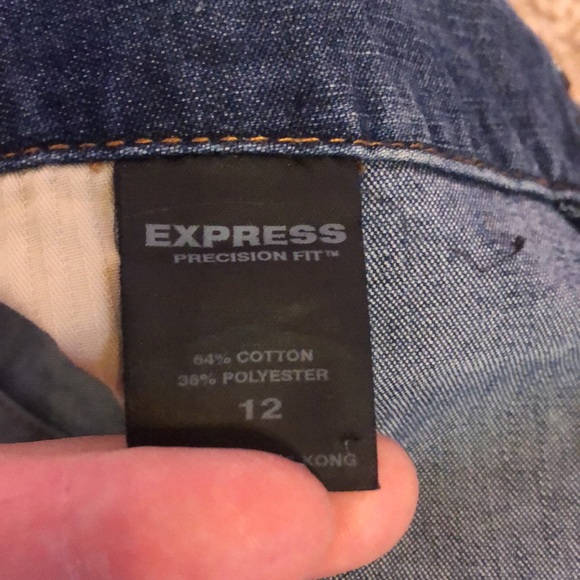 Express Denim Skirt - Picture 5 of 5